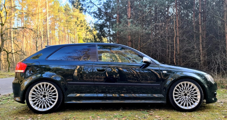 Audi S3 cena 30000 przebieg: 258000, rok produkcji 2008 z Urzędów małe 121